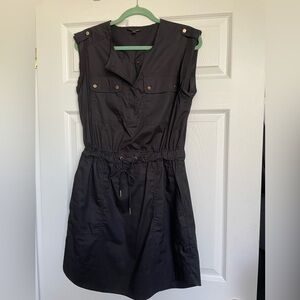 Size 10 Banana Republic sleeveless dress. Black